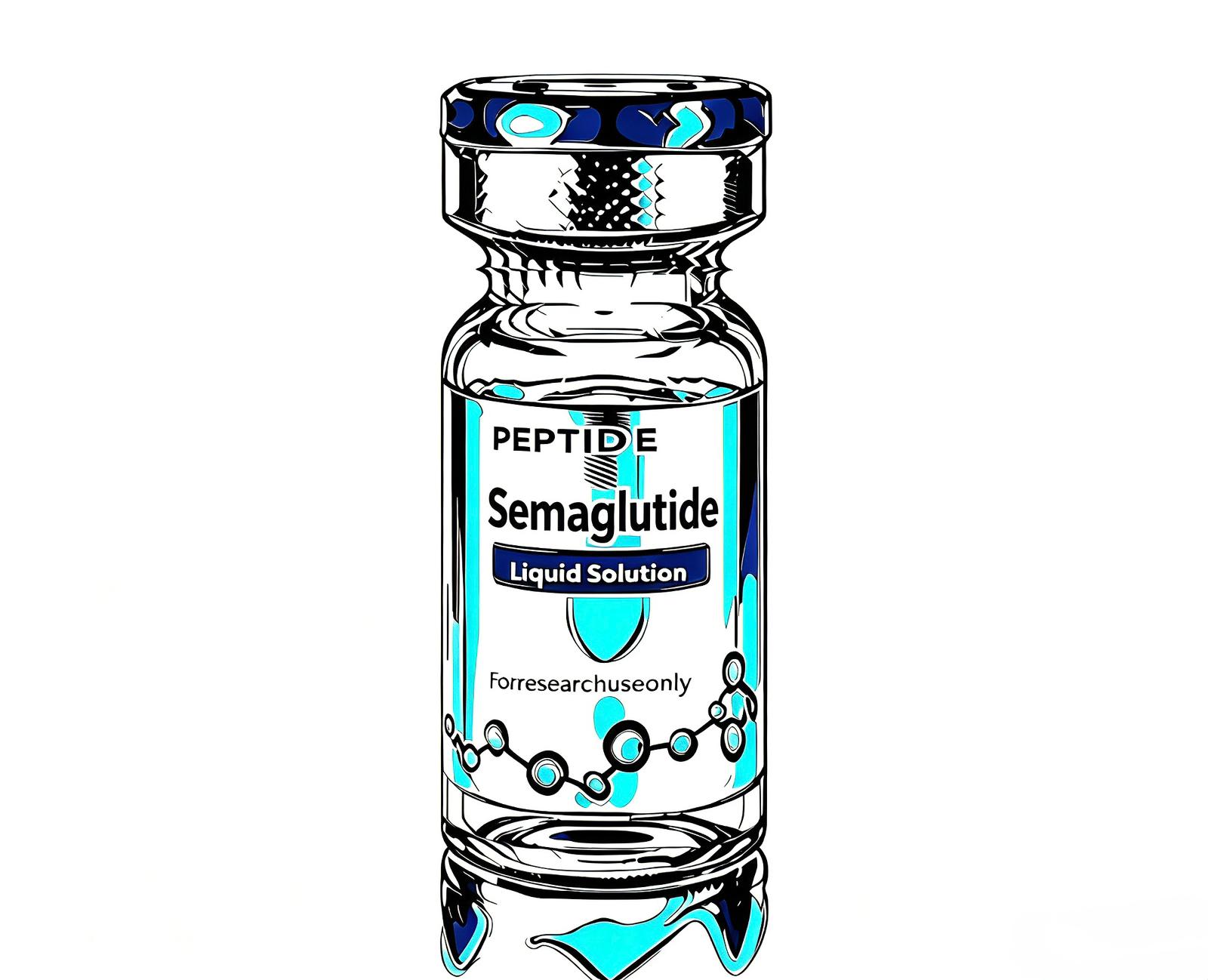 Semaglutide peptide product material